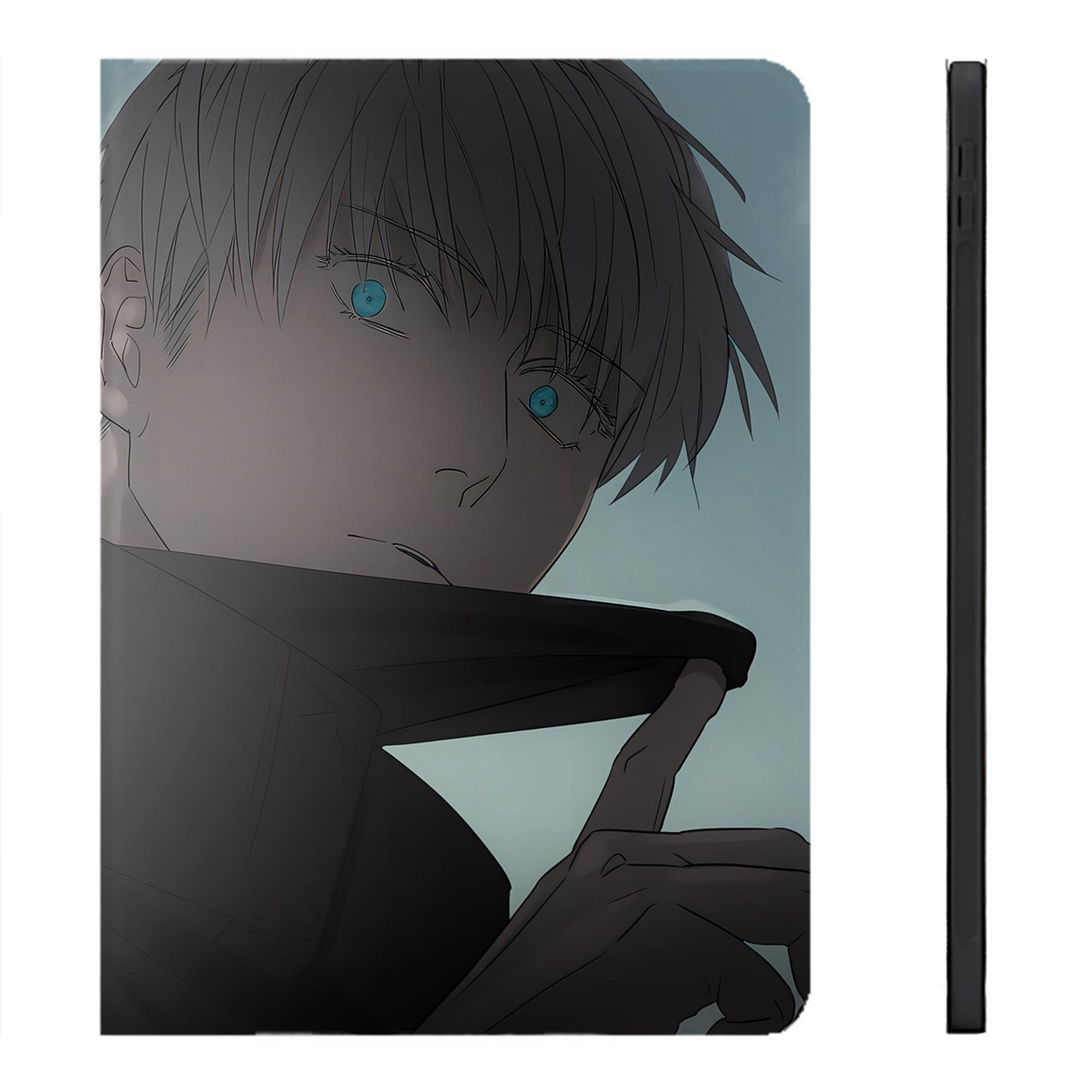 （画像用） 呪術廻戦 Jujutsu Kaisen IPadケース ペンホルダー付き ブックスタイルデザイン